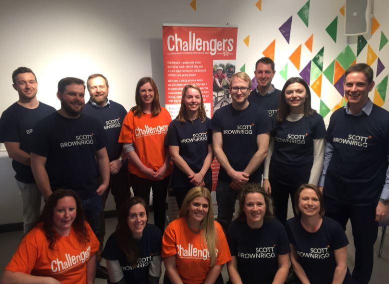 Scott Brownrigg staff undertake makeover of youth centre...