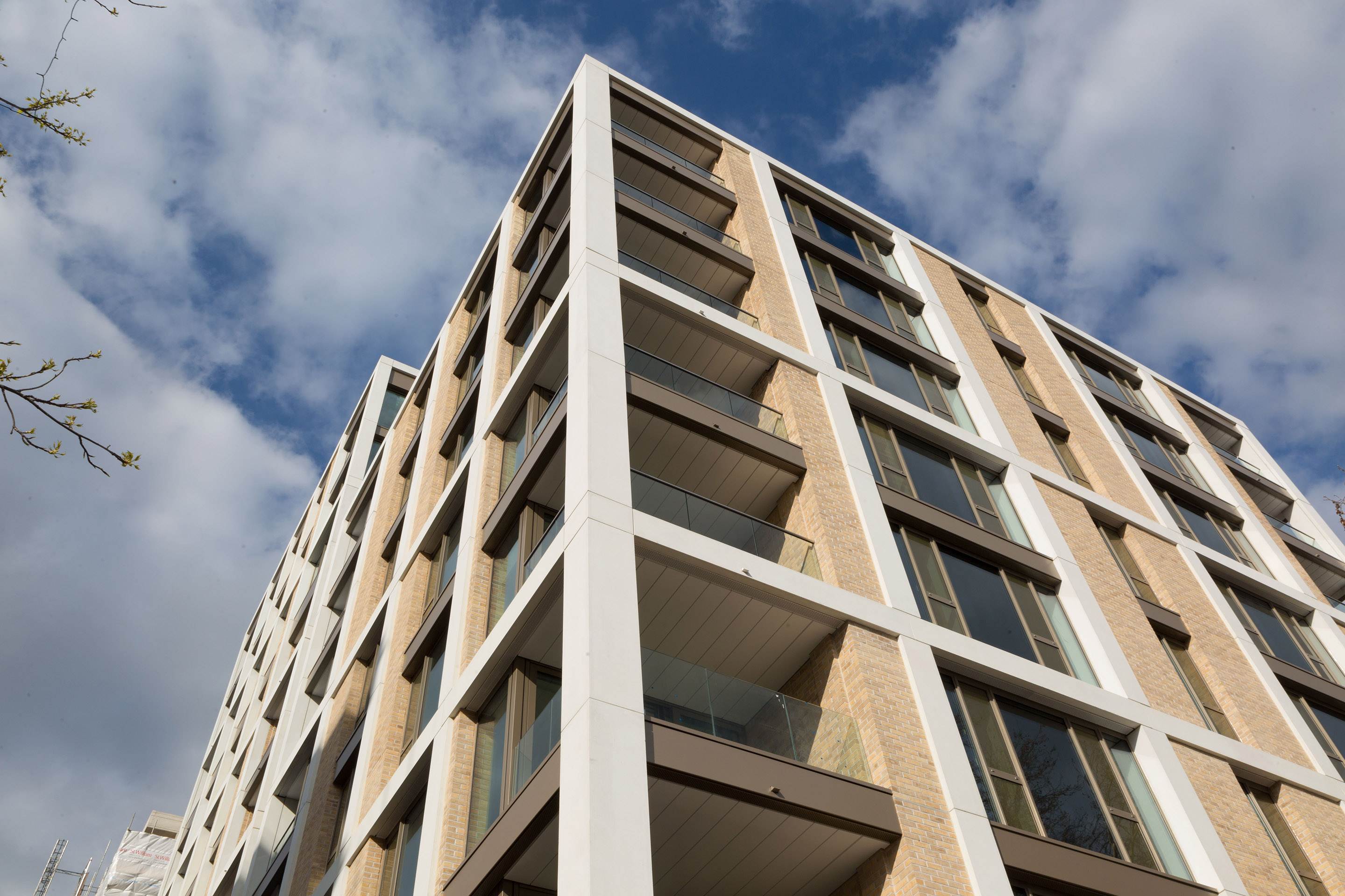 First Building on Prince of Wales Drive, Battersea nears...