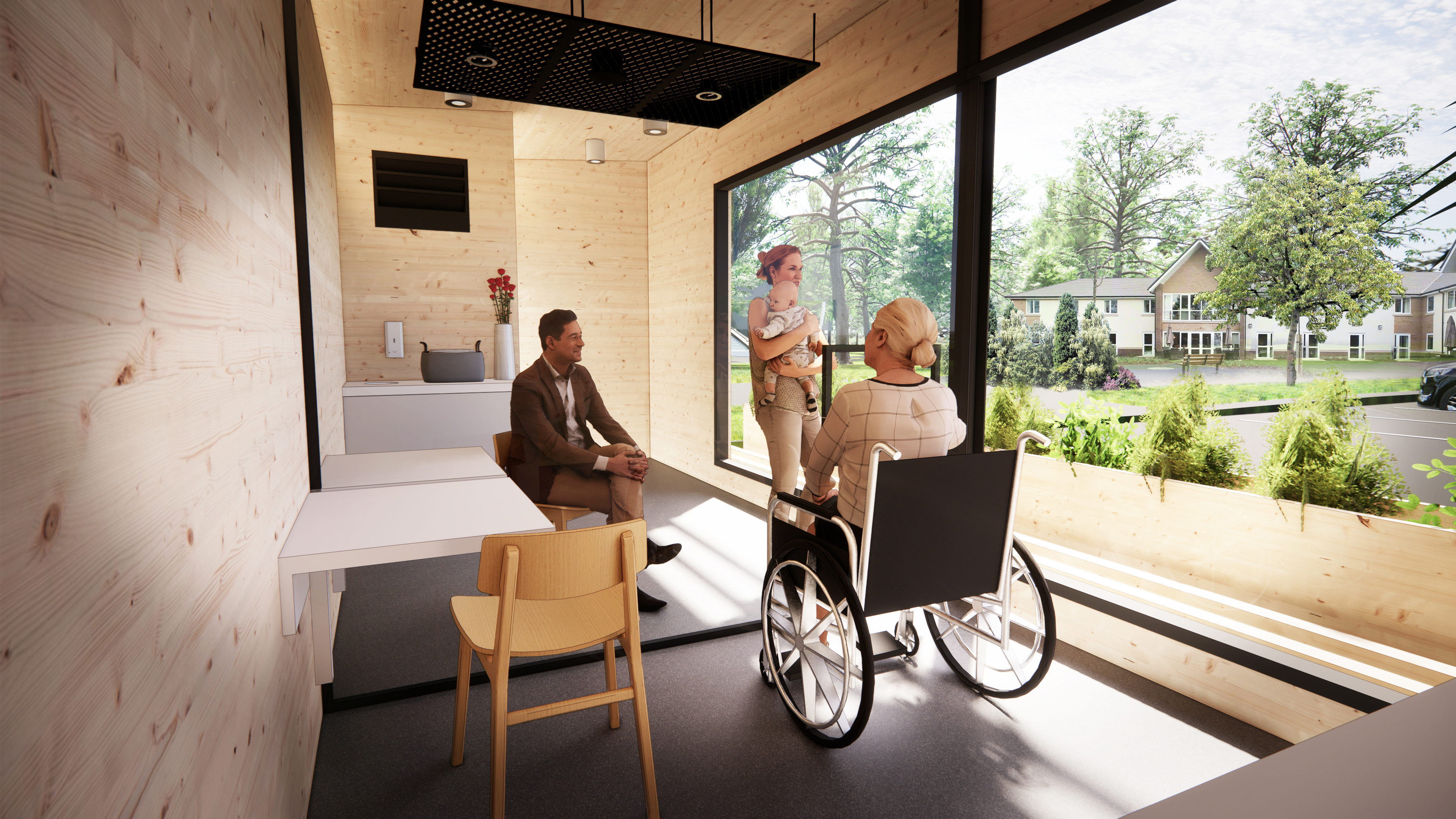 Introducing: the Social Contact Pod