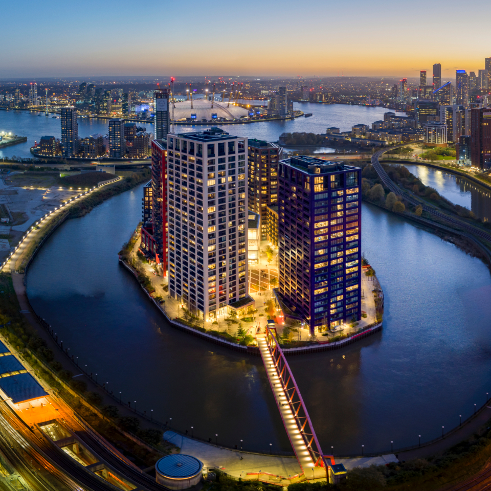 London City Island Completes