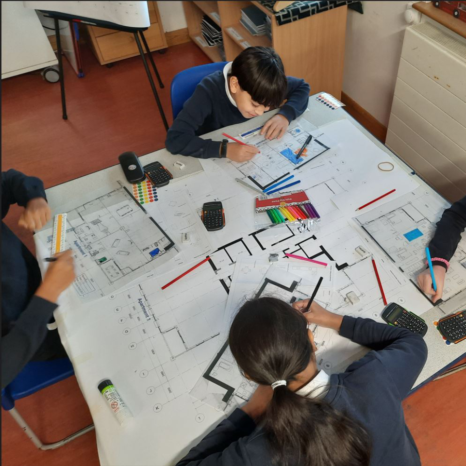 Careers in Construction Workshops at Cubitt Town School