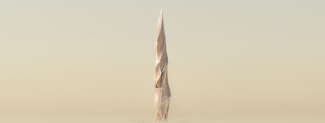 In Focus Ribbon Tower